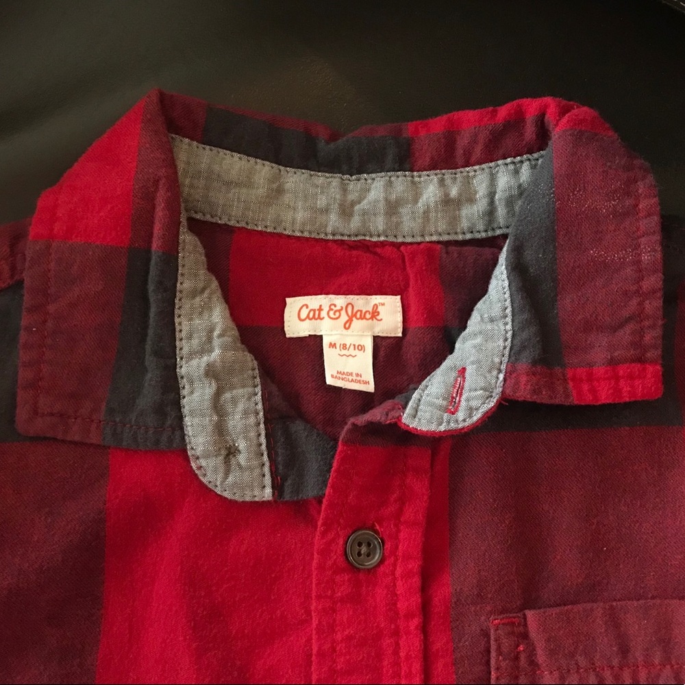 Cat & Jack boys’ flannel shirt